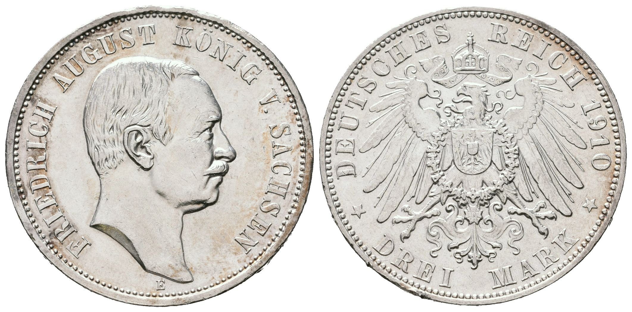 Sasko, 3 Marka 1910