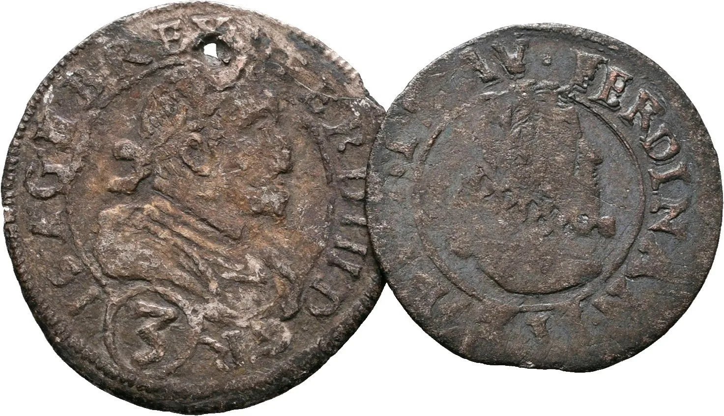 Ferdinand II., 1619 - 1637 (Mince kiprová) — 1