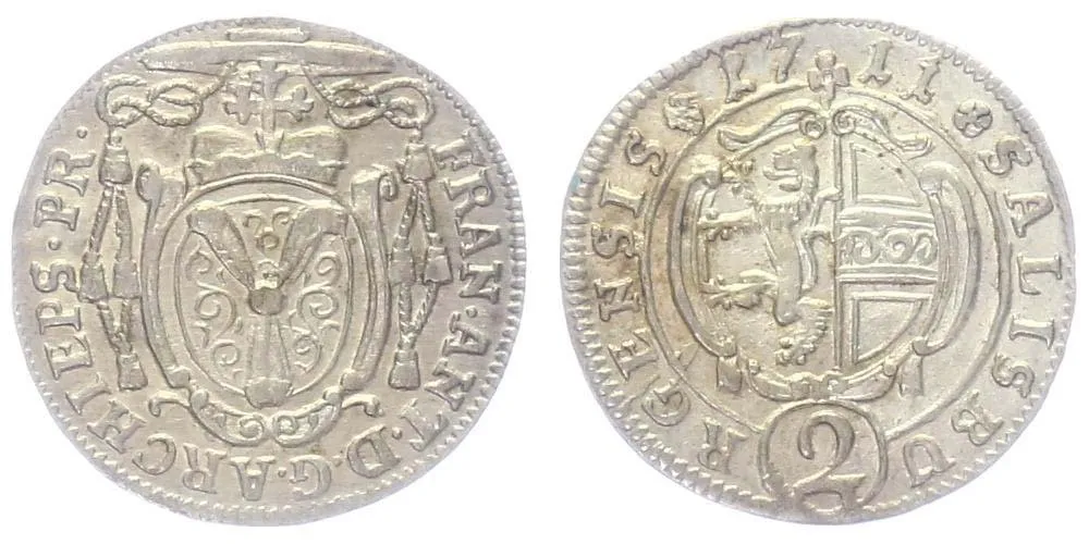 Salzburg - arcibiskupství, Franz Anton Harrach, 1709 - 1727 — 1