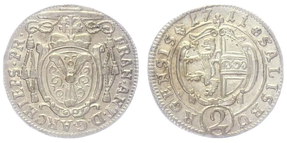 Salzburg - arcibiskupství, Franz Anton Harrach, 1709 - 1727 — 1