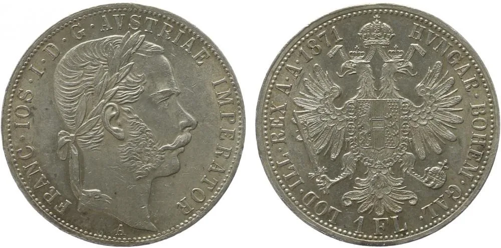 Rakouská a spolková měna, 1857 - 1892 — 1