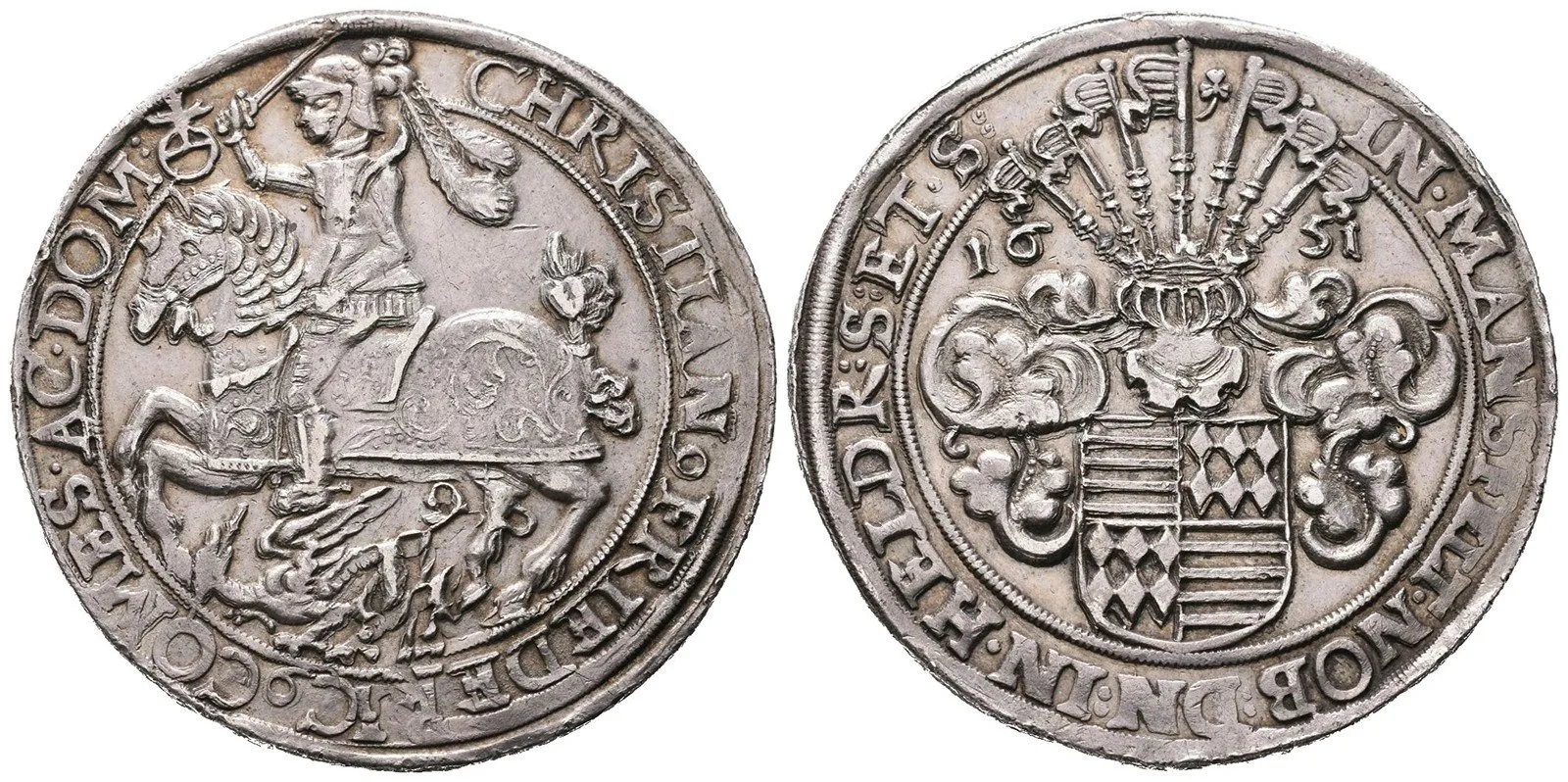 Mansfeld - Hinterort, Christian Friedrich, 1632 - 1666 — 1
