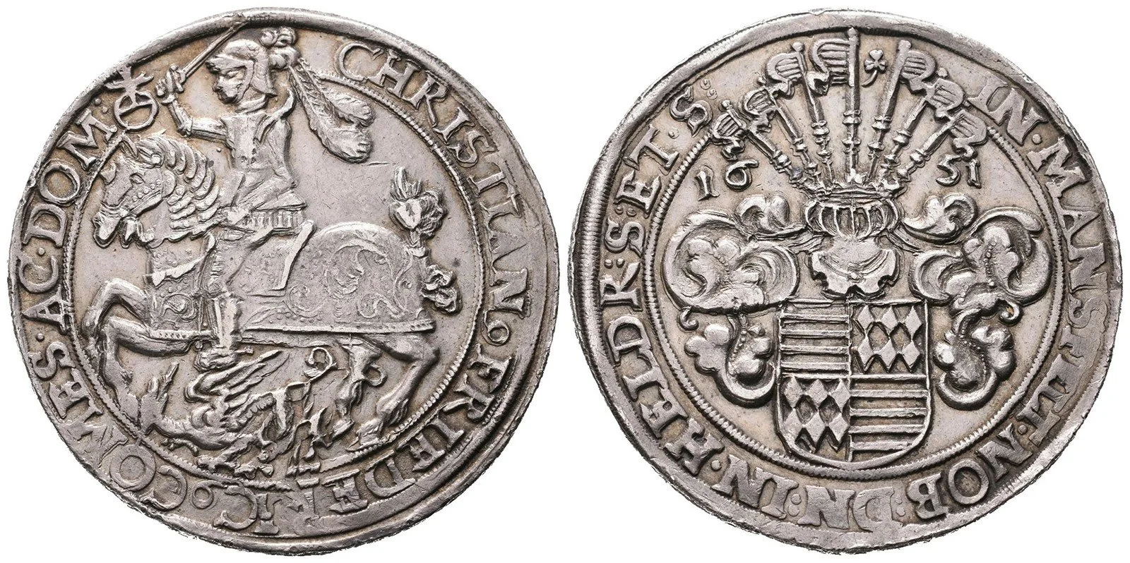 Mansfeld - Hinterort, Christian Friedrich, 1632 - 1666 — 1