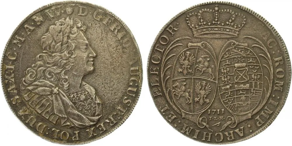 Sasko, Friedrich August I., 1694 - 1733 — 1