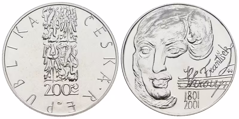 200 Kč 2001 - František Škroup