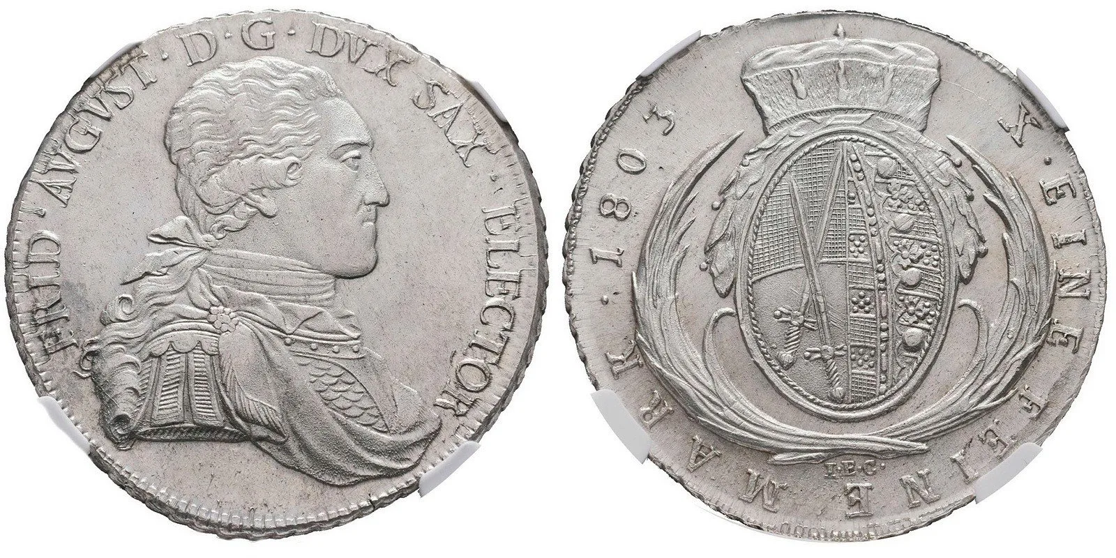 Sasko, Friedrich August III./I., 1763 - 1827 — 1