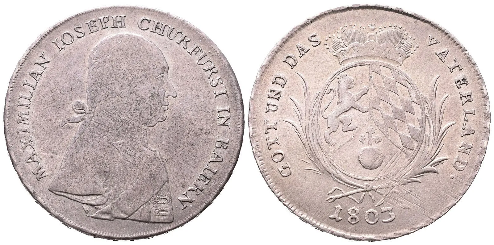 Bavorsko, Maximilian IV./I. Josef, 1799 - 1825 — 1