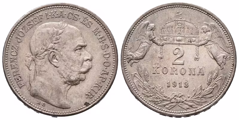2 Koruna 1913 KB