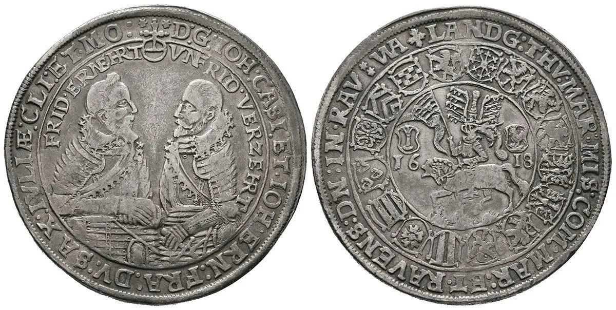 Sasko - Coburg - Eisenach, Johann Casimir a Johann Ernst, 1572 - 1633 — 1