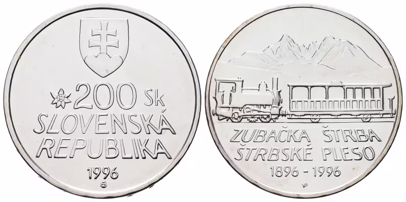 200 Sk 1996 - Zubačka Štrba - Štrbské pleso, běžná kvalita
