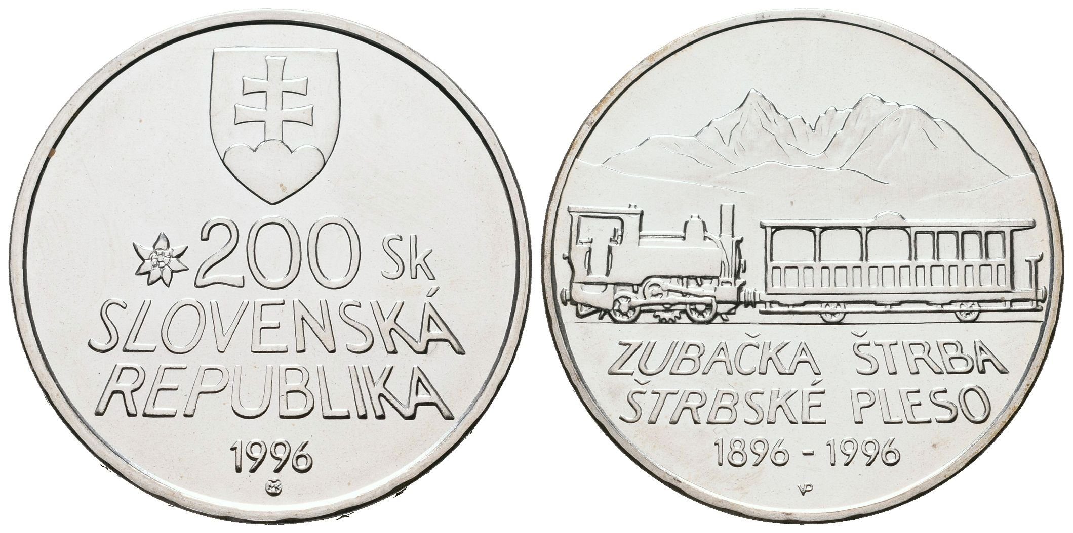 200 Sk 1996 - Zubačka Štrba - Štrbské pleso, běžná kvalita