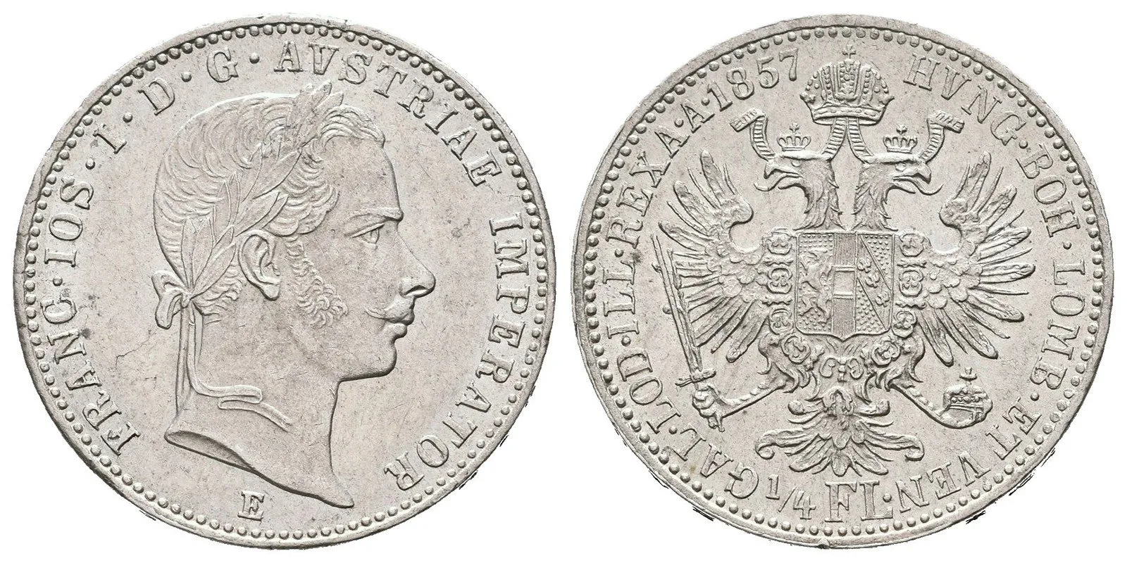 Rakouská a spolková měna, 1857 - 1892 — 1