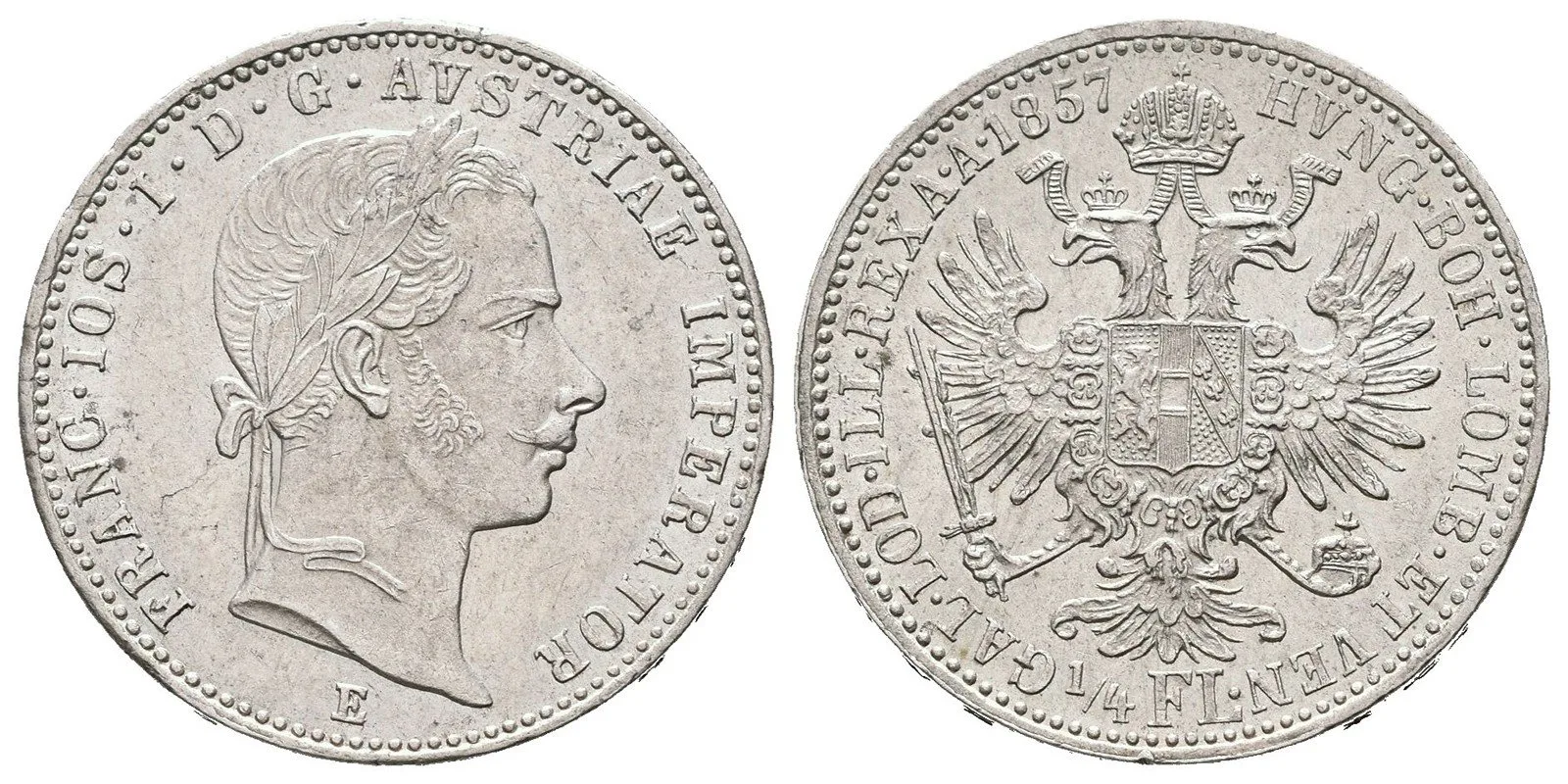 Rakouská a spolková měna, 1857 - 1892 — 1