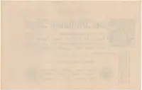 Německo, 2 Millionen Mark 1923, Ro.103a - fotografie 2