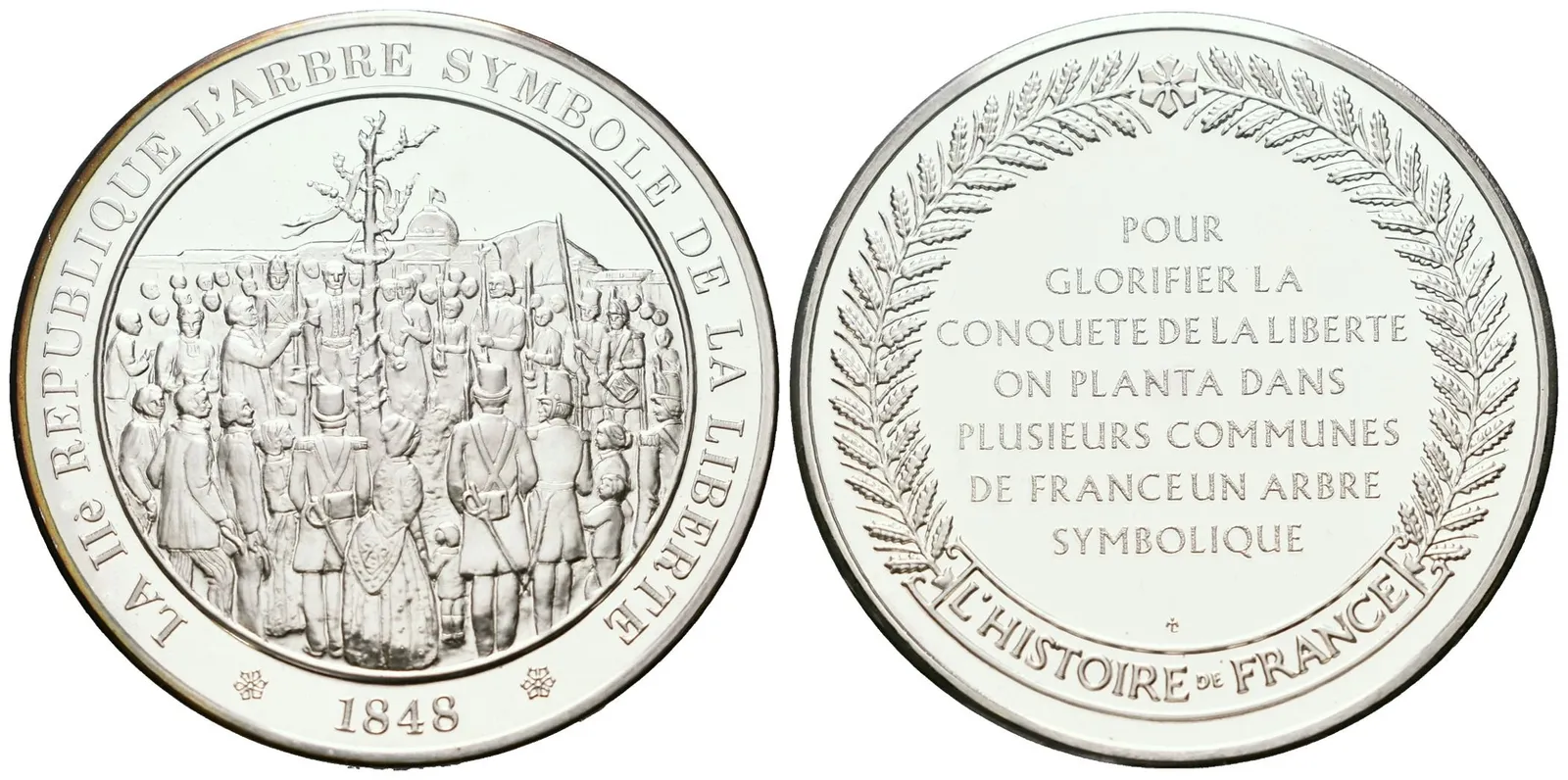 Francie - AR Medaile b.l. - La IIe République