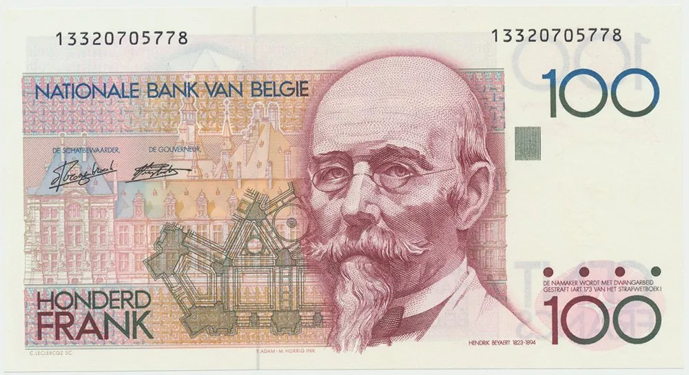Belgie, 100 Francs (1982), P.142