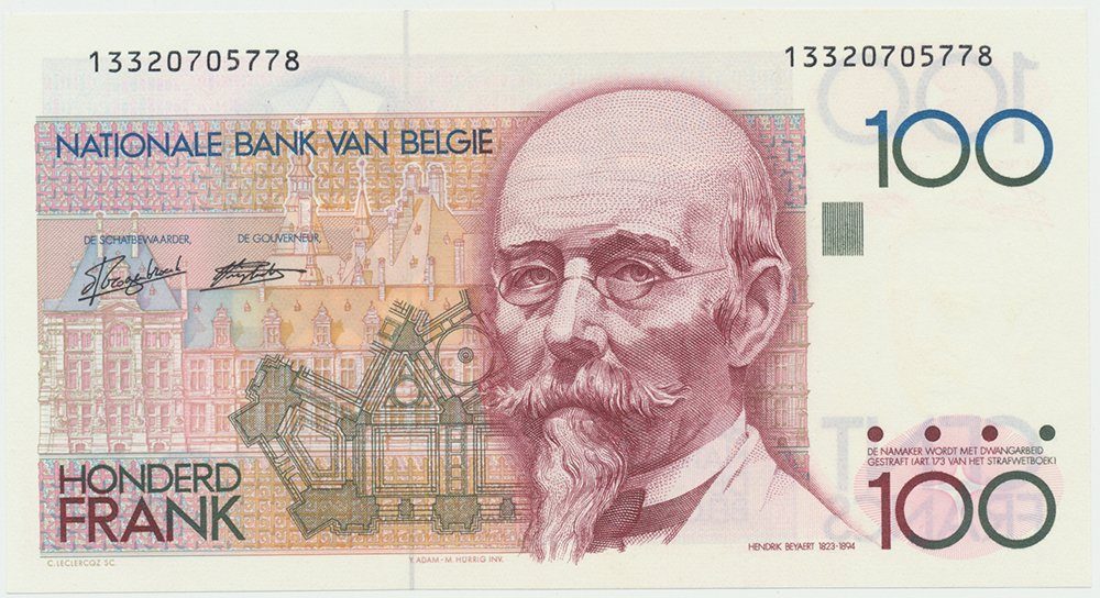 Belgie, 100 Francs (1982), P.142