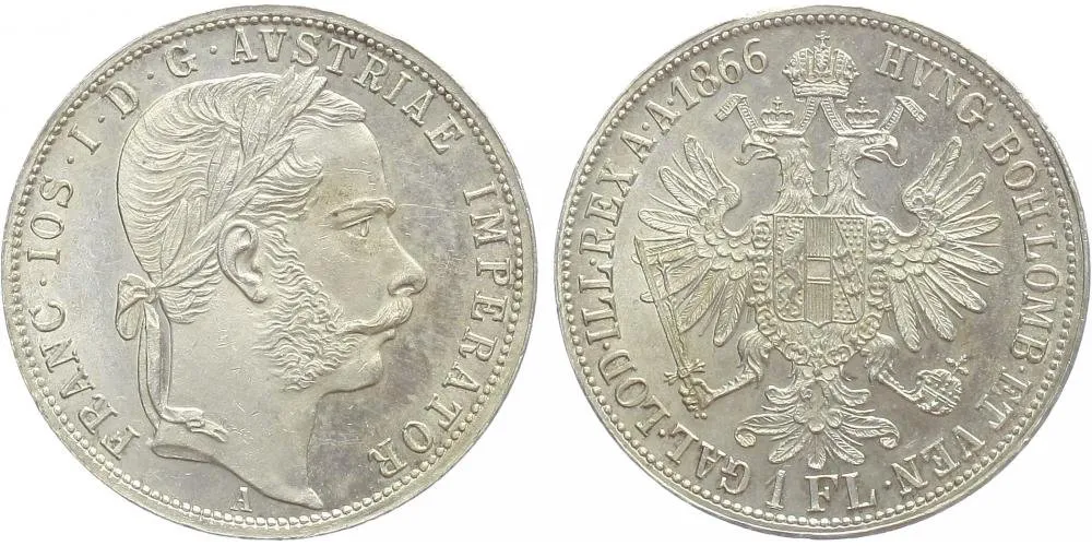 Rakouská a spolková měna, 1857 - 1892 — 1
