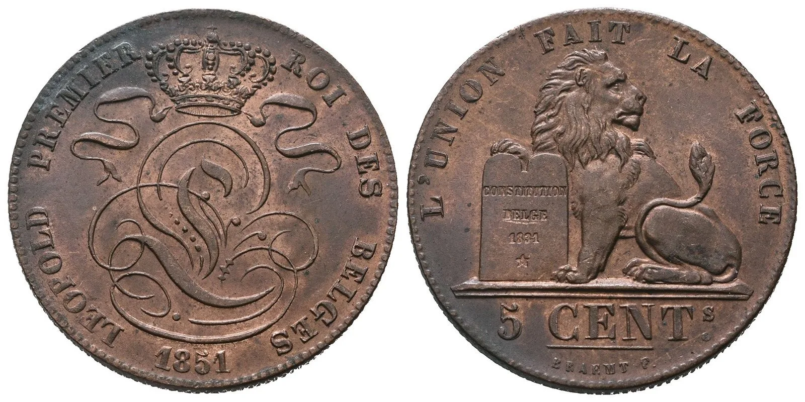 Belgie, Leopold I., 1831 - 1865 — 1