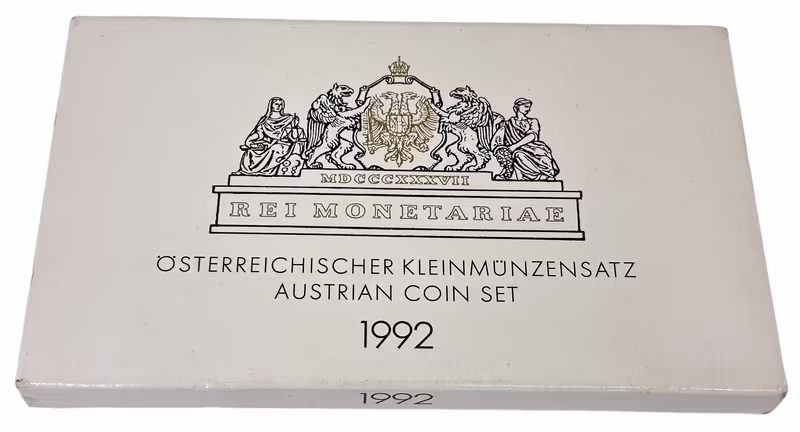 Rakousko, Sada oběžných mincí 1992