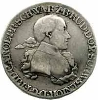 Schwarzburg - Rudolstadt, Friedrich Karl, 1790 - 1793 — 1