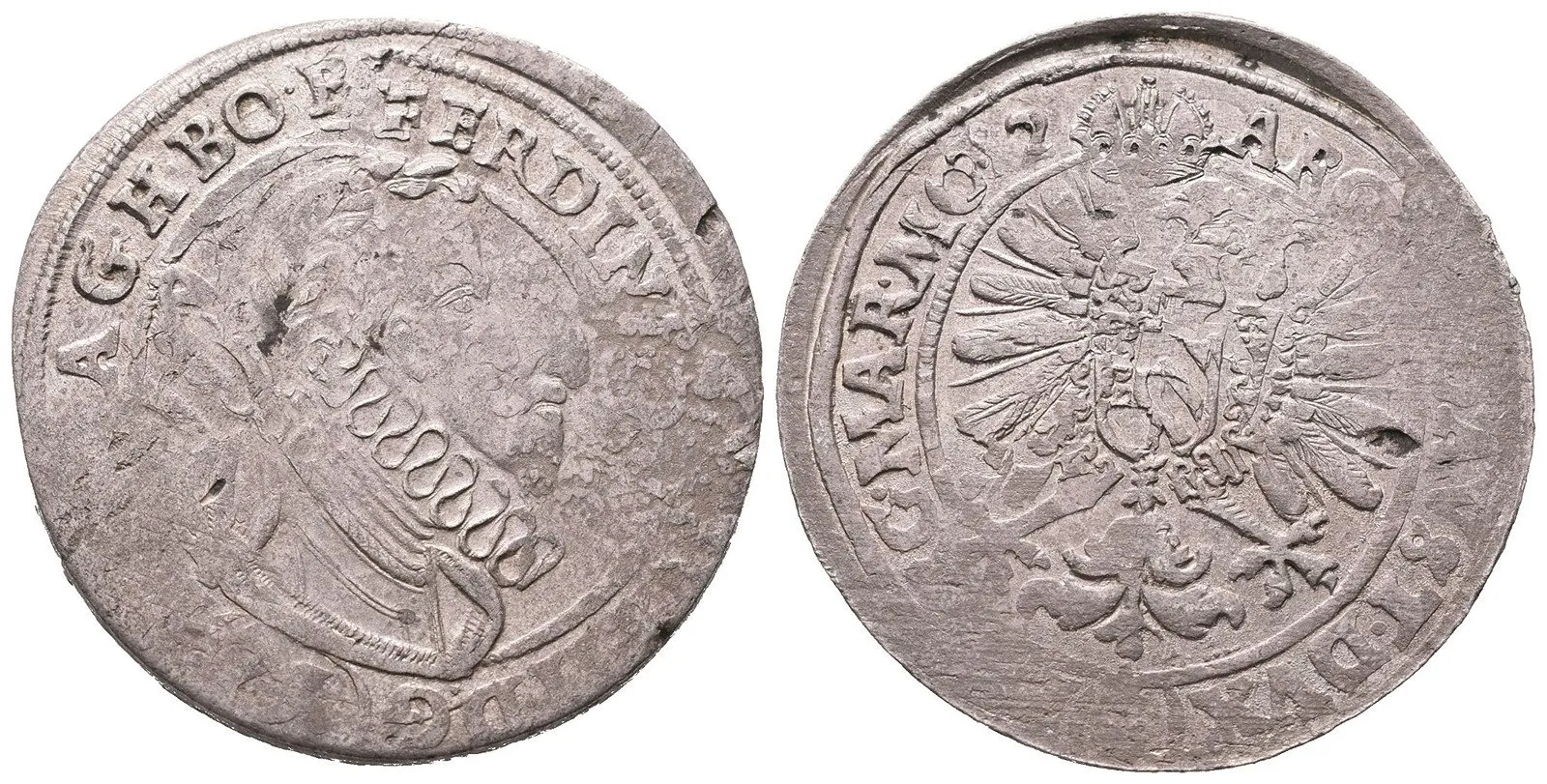 Ferdinand II., 1619 - 1637 (Mince kiprová) — 1