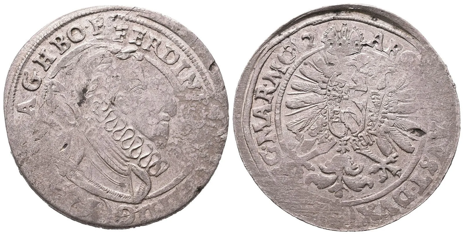 Ferdinand II., 1619 - 1637 (Mince kiprová) — 1