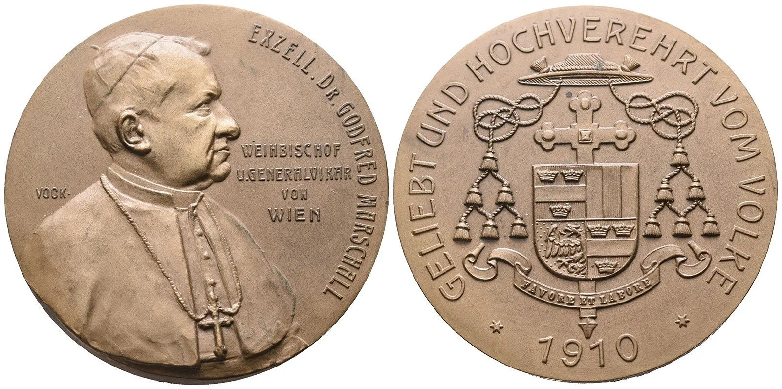 Vídeň - arcibiskupství, Godfred Marschall, 1910 - 1911 — 1