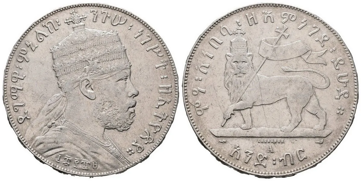 Etiopie, Menelik II., 1889 - 1913 — 1