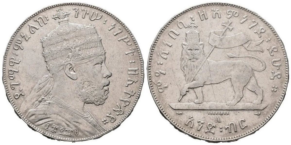 Etiopie, Menelik II., 1889 - 1913 — 1