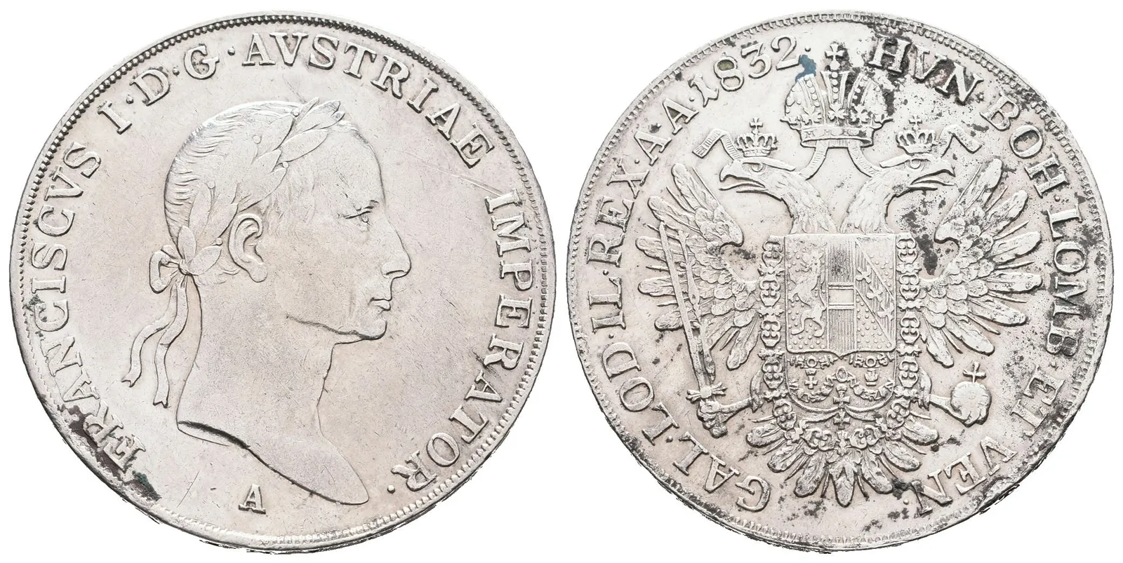 František II., 1/2 Tolar 1832 A