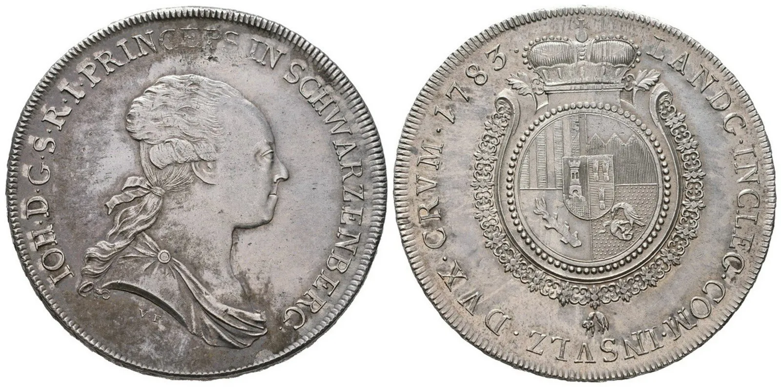 Schwarzenberg, Johann Nepomuk, 1782 - 1789 — 1
