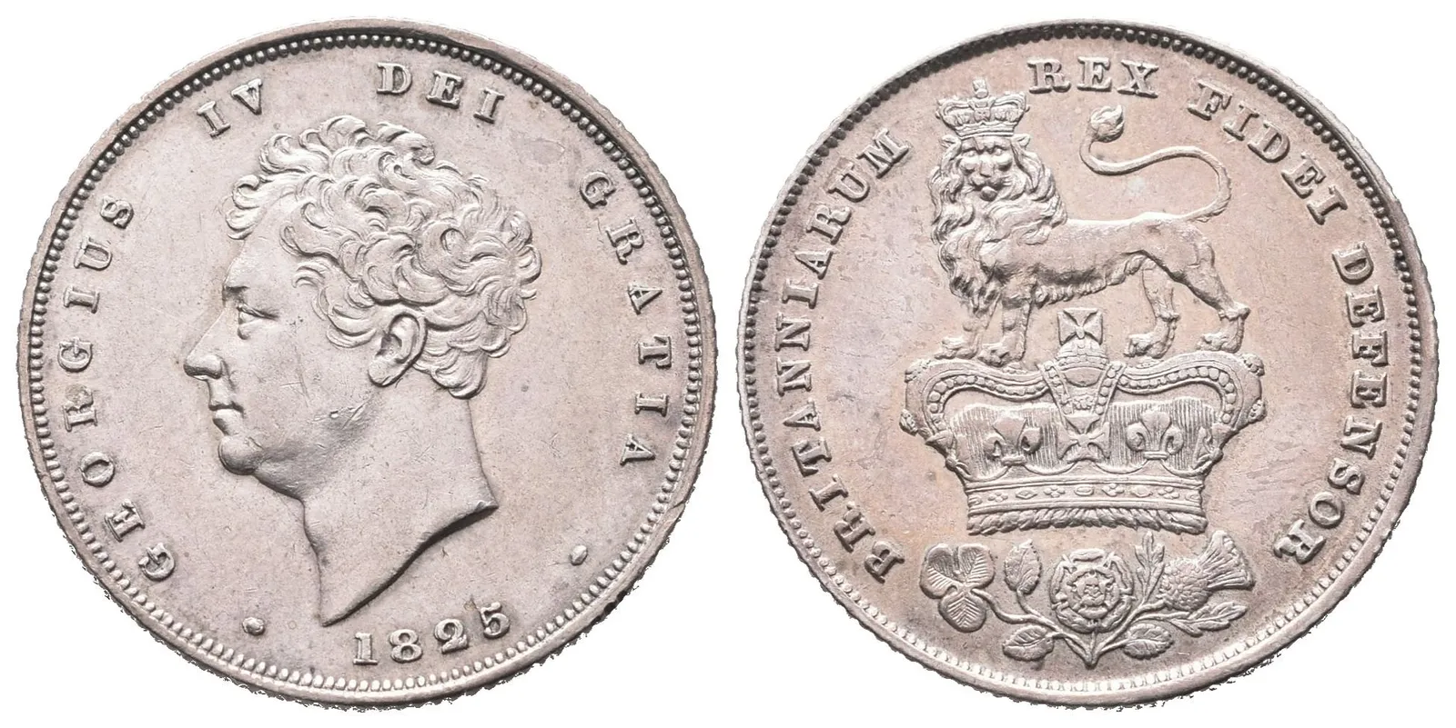 Velká Británie, Shilling 1825