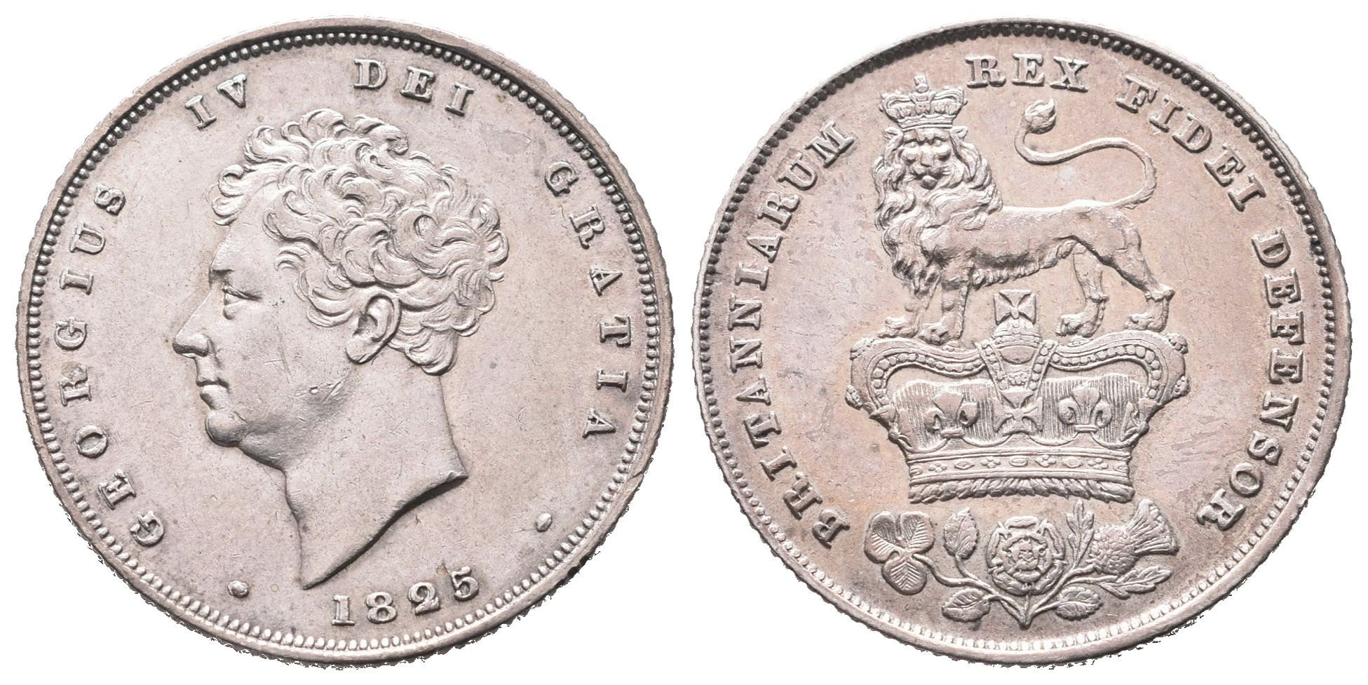 Velká Británie, Shilling 1825