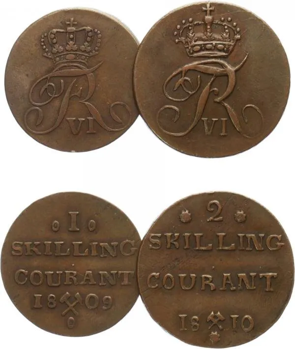 Norsko, Frederik VI., 1808 - 1839 — 1
