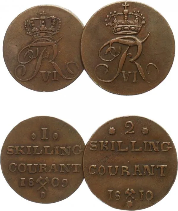 Norsko, Frederik VI., 1808 - 1839 — 1