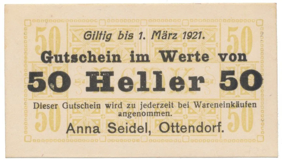 Nouzovky české od roku 1914 — 1