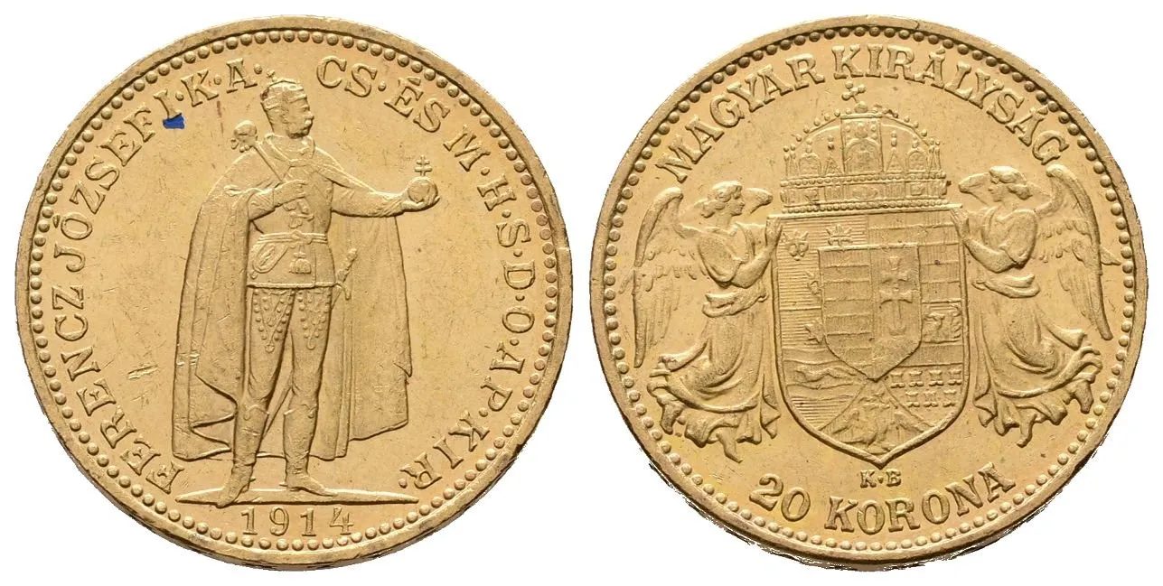 20 Koruna 1914 KB