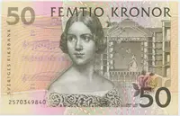 Švédsko, 50 Kronor 1996-2002, P.62a