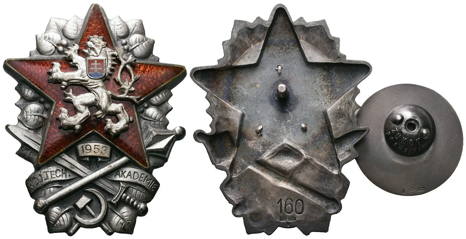 Československo - odznaky vojenských škol — 1