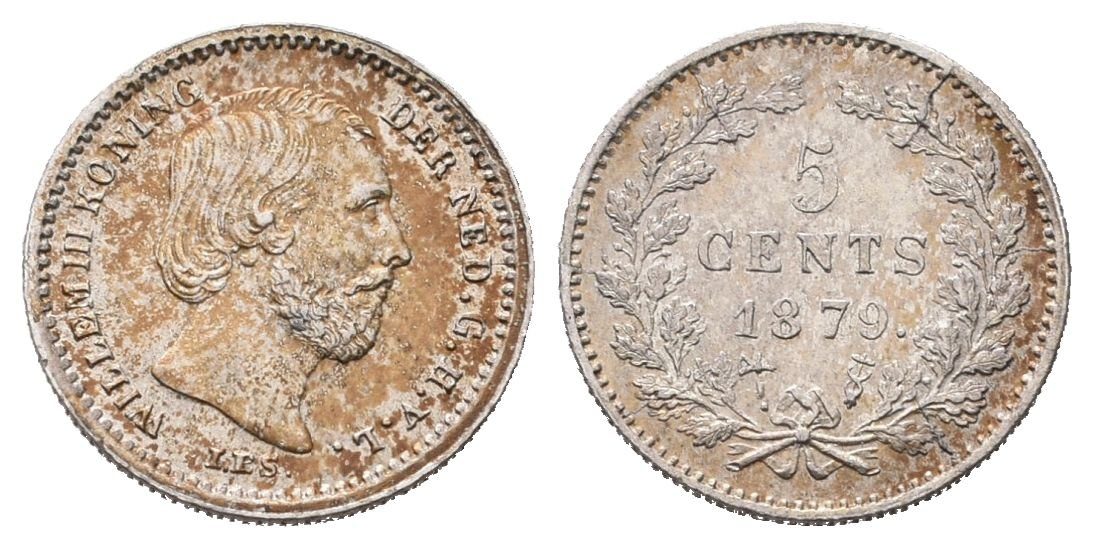 Nizozemí, 5 Cent 1879