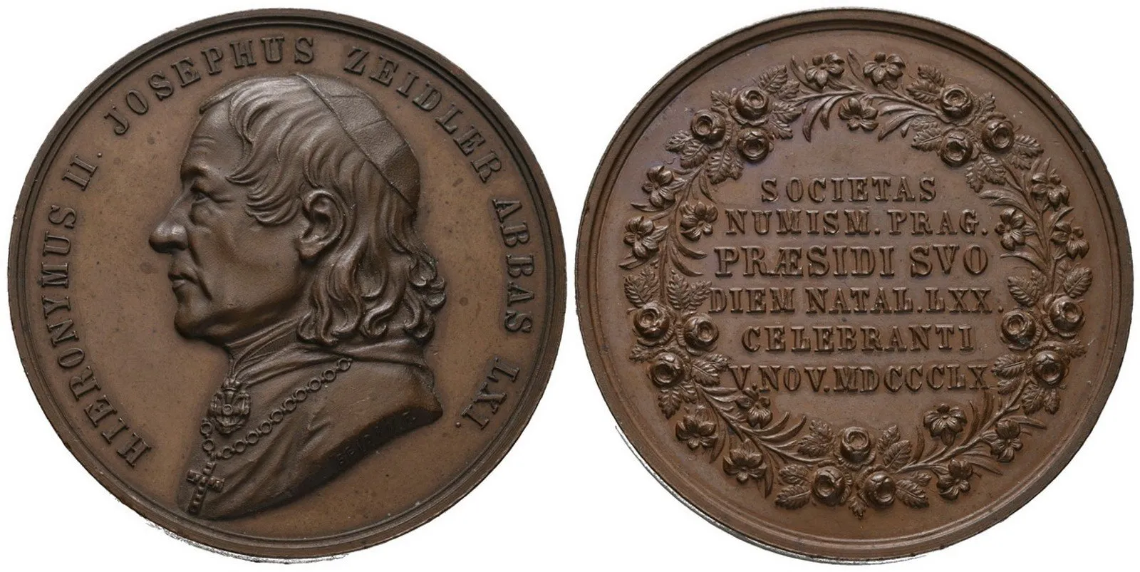 Praha - Strahovský klášter, Hyeronimus II. Joseph Zeidler — 1