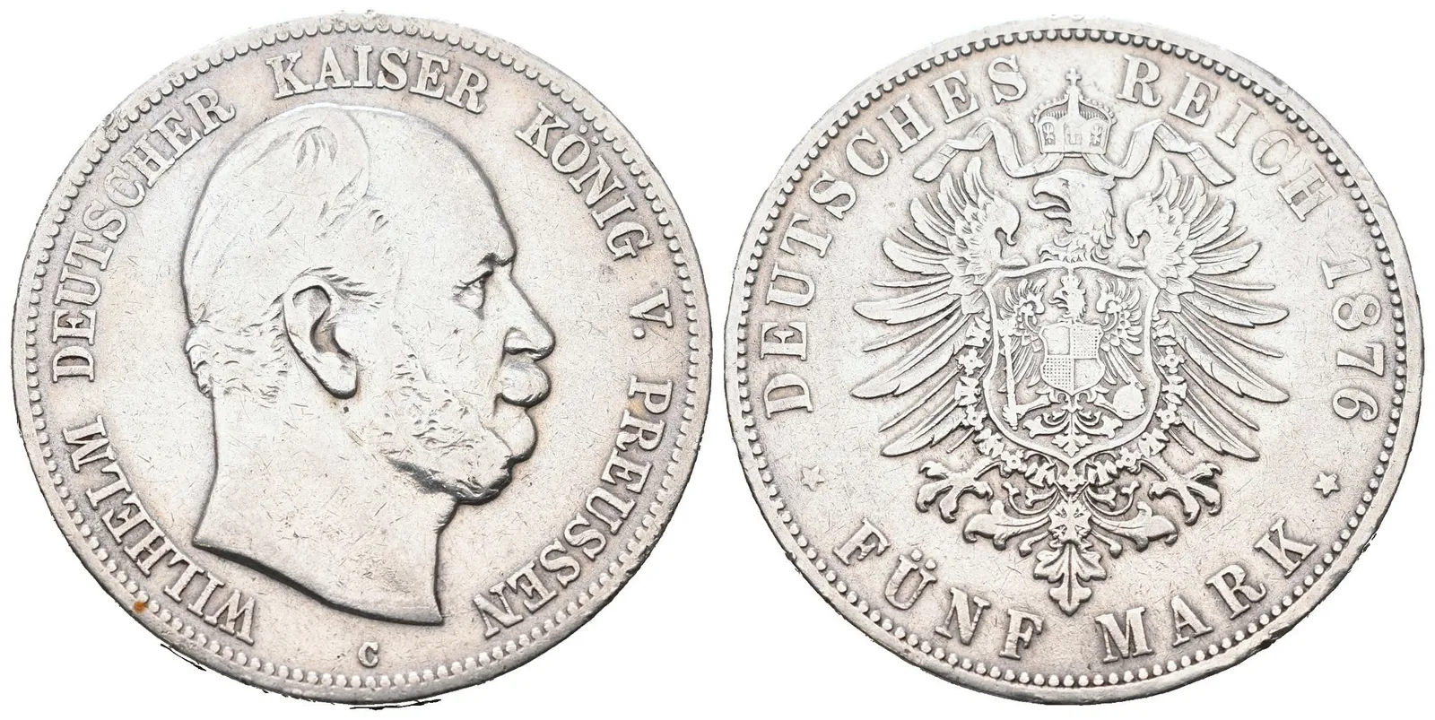 Prusko, 5 Marka 1876 C