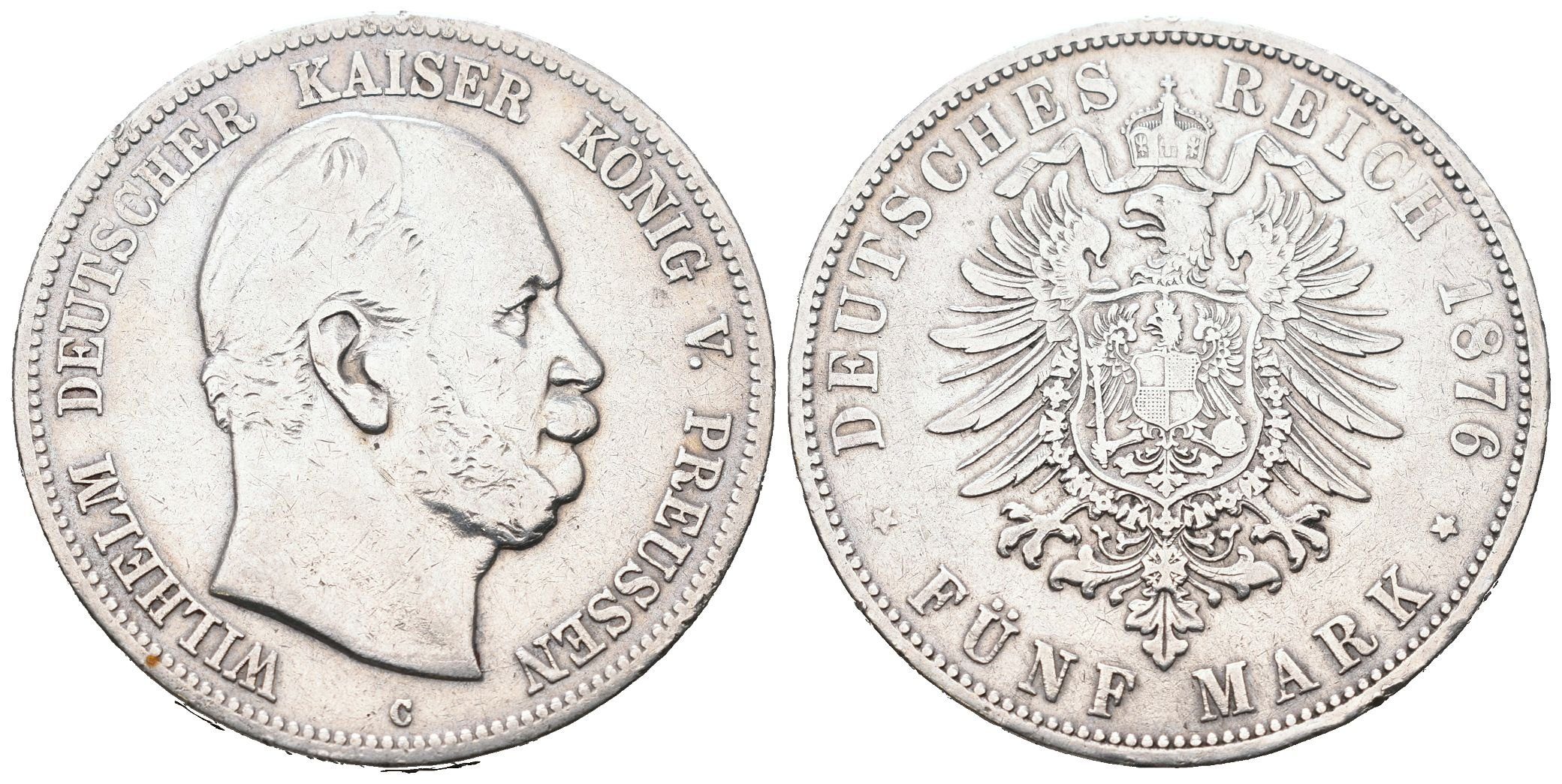 Prusko, 5 Marka 1876 C