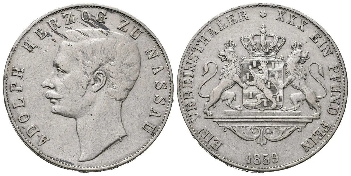 Nassau, Adolph, 1839 - 1866 — 1