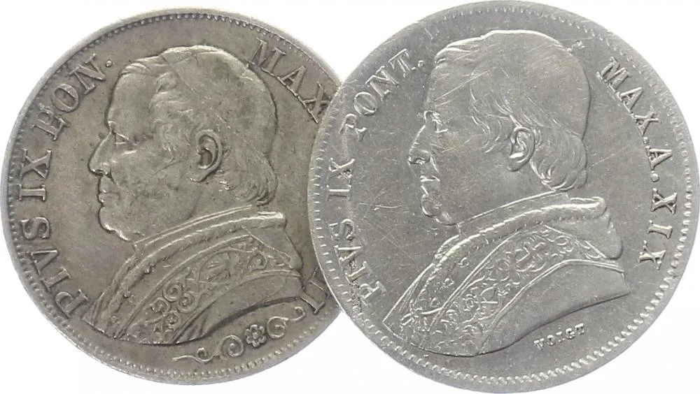 Vatikán, Pius IX., 1846 - 1878 — 1