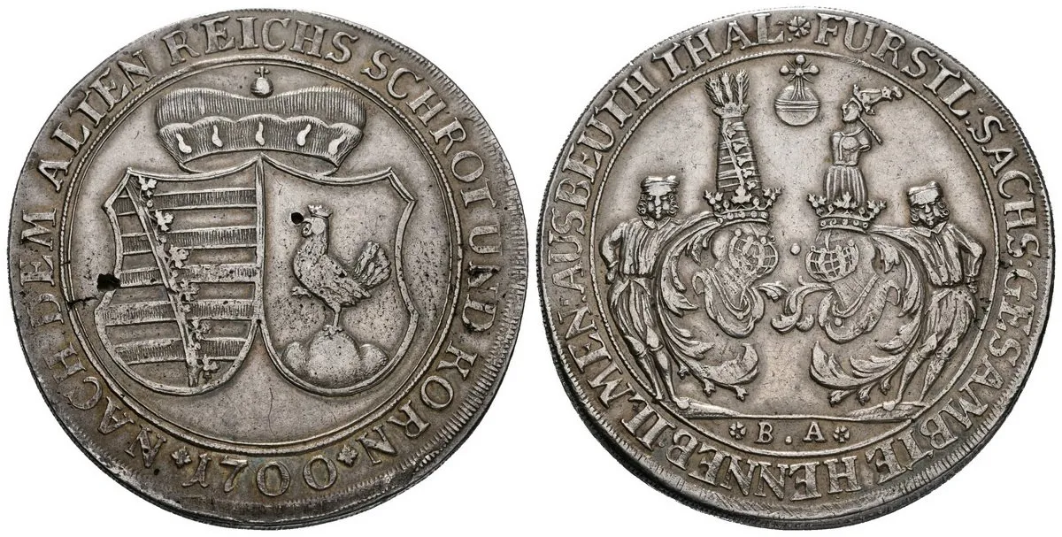 Henneberg, Johann Ernst von Sachsen-Weimar, 1683 - 1707 — 1