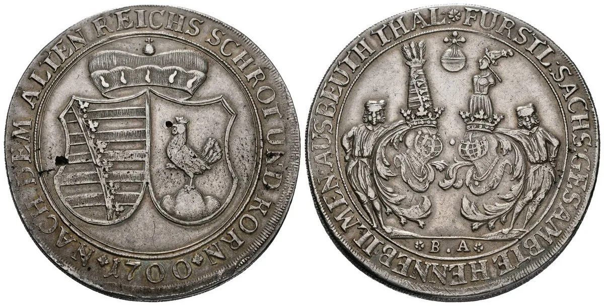 Henneberg, Johann Ernst von Sachsen-Weimar, 1683 - 1707 — 1