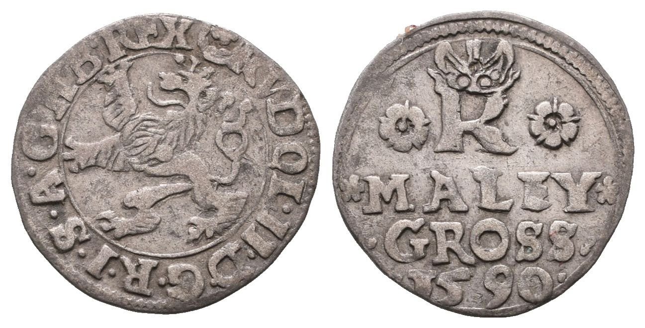 Rudolf II., Malý groš 1590, Jáchymov