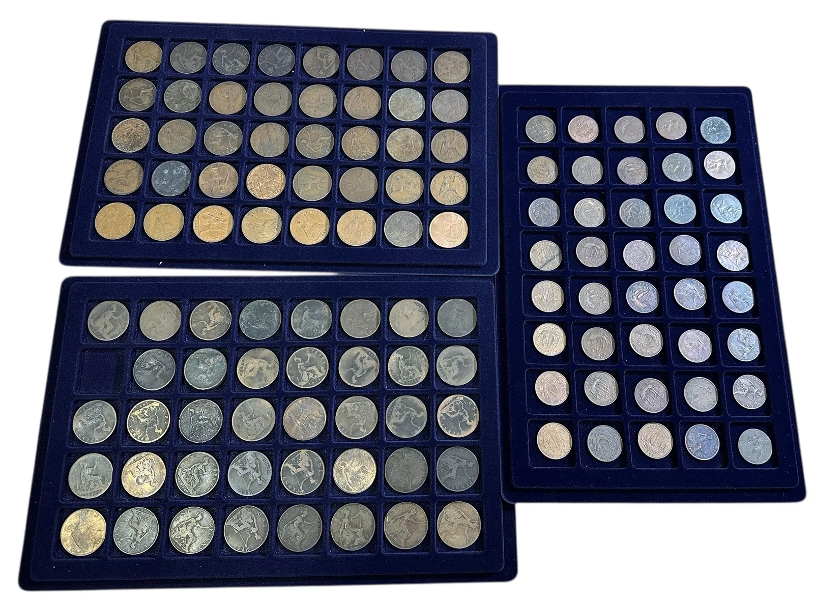 Velká Británie, Soubor drobných mincí 1/2 a 1 Pence